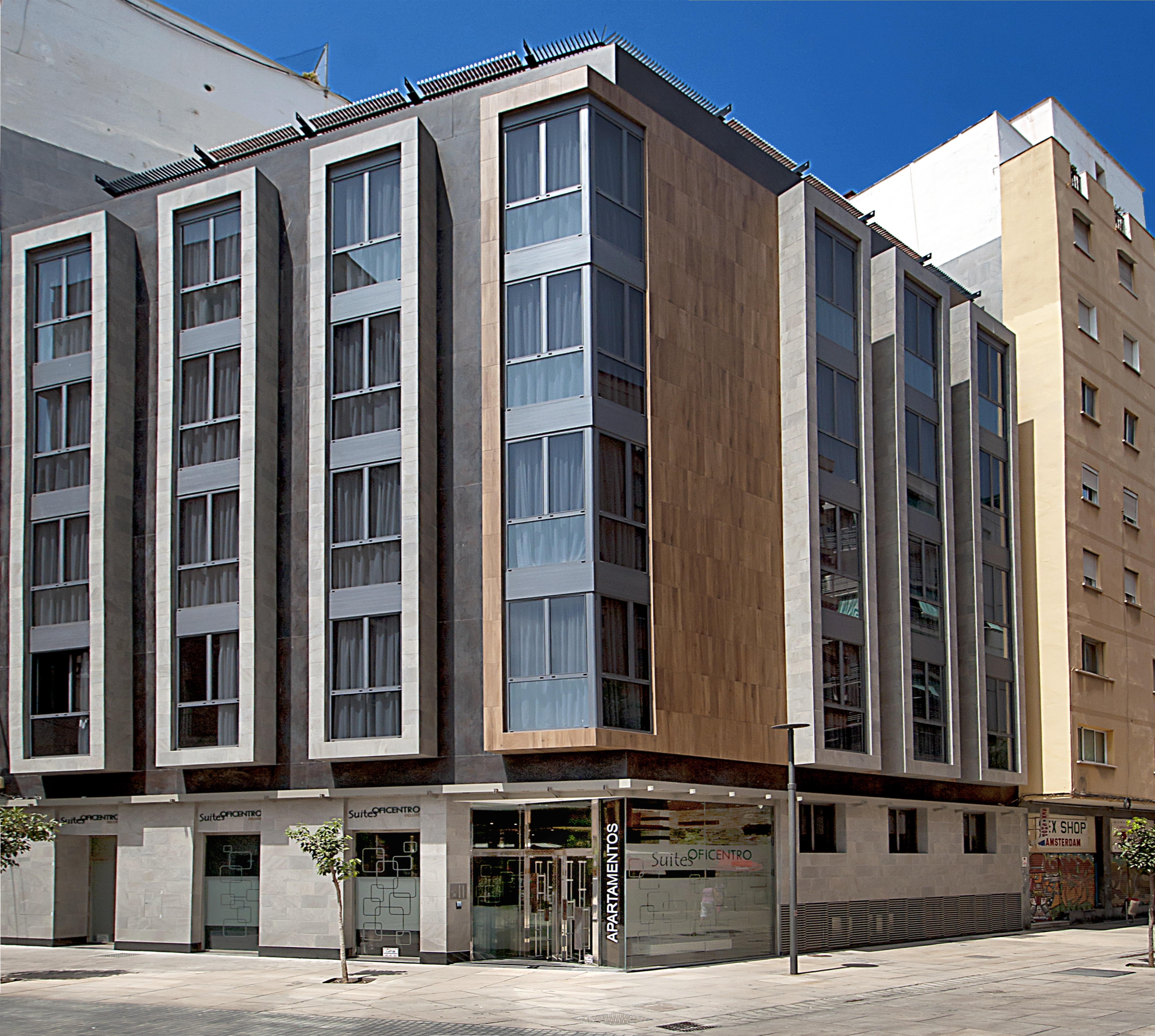 Apartamentos Suites Oficentro Deluxe Малага Екстер'єр фото
